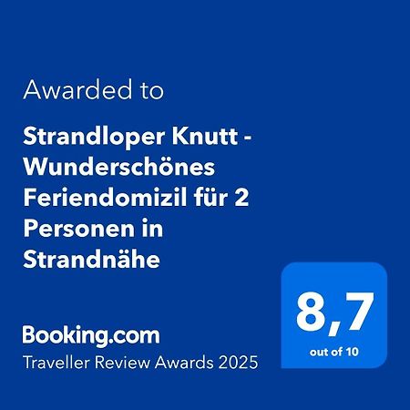 Strandloper Knutt - Wunderschoenes Feriendomizil Fuer 2 Personen In Strandnaehe วังเกร์โอเกอ ภายนอก รูปภาพ