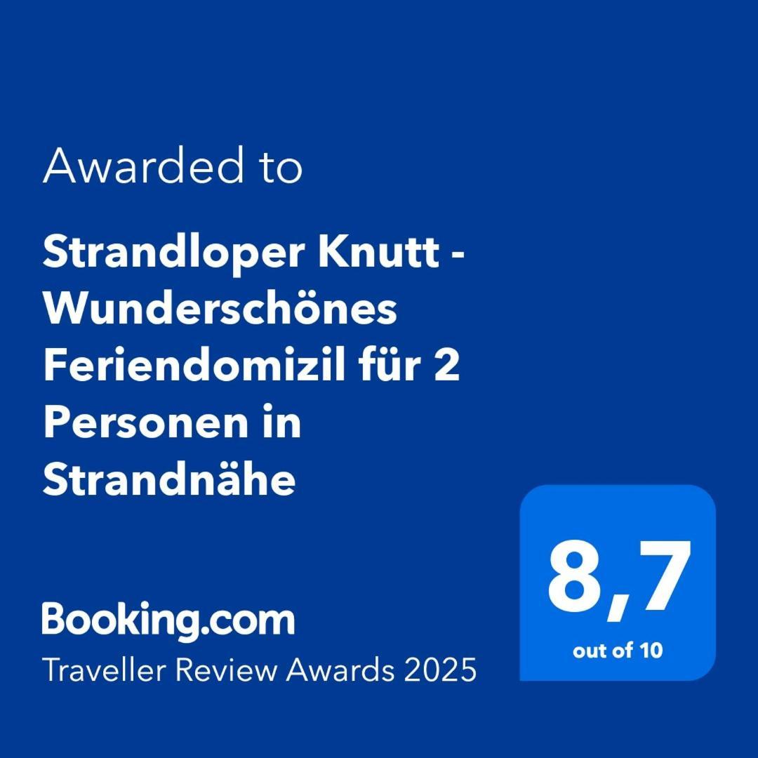 Strandloper Knutt - Wunderschoenes Feriendomizil Fuer 2 Personen In Strandnaehe วังเกร์โอเกอ ภายนอก รูปภาพ